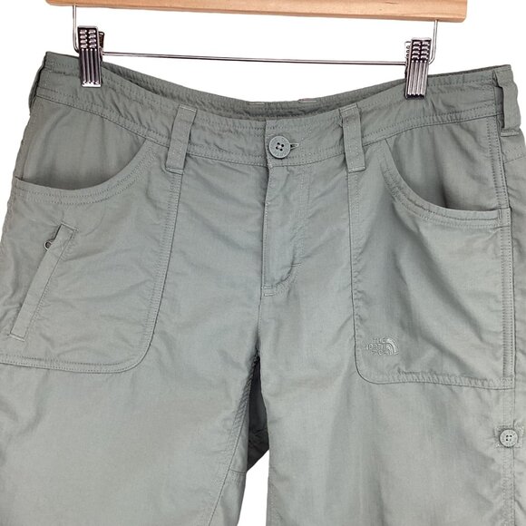 The North Face Bermuda Shorts Size‎ 8 Horizon LL Womens Gray Nylon - Picture 5 of 10